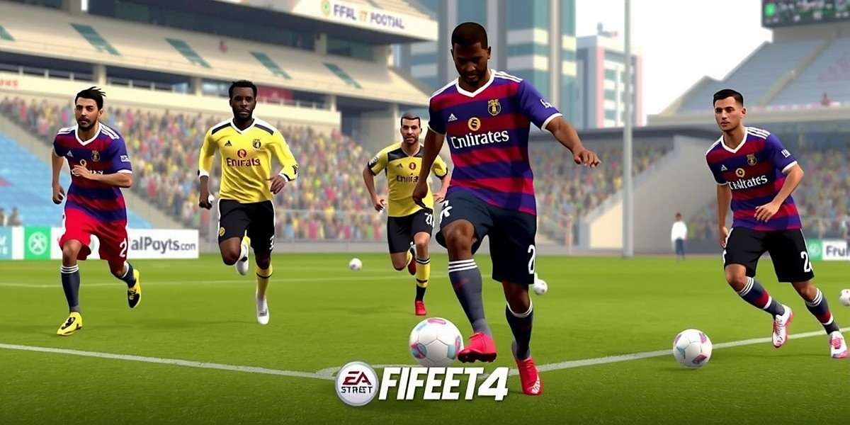 FIFA Street 4 - Official Game Cover FIFA Street 4 game cover featuring diverse players from around the world including Indian footballers